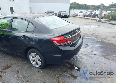 2013 Honda Civic Lx from USA, damaged, VIN 2HGFB2F53DH540920